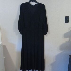 Elegant Black Women's Dress